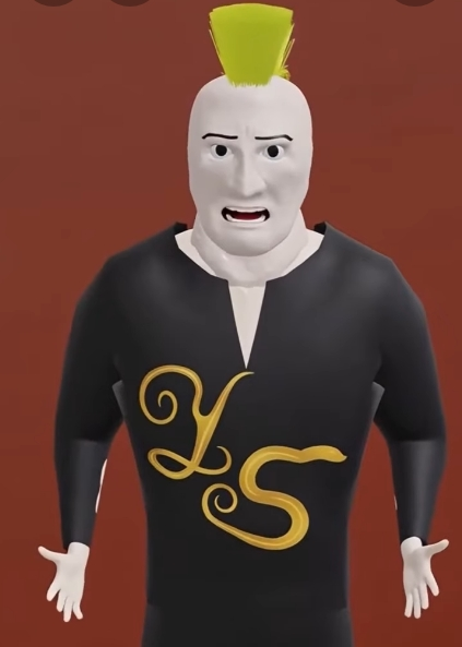 3D chad portrait
